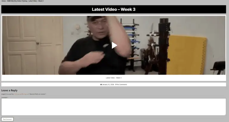 Latest Online Lesson