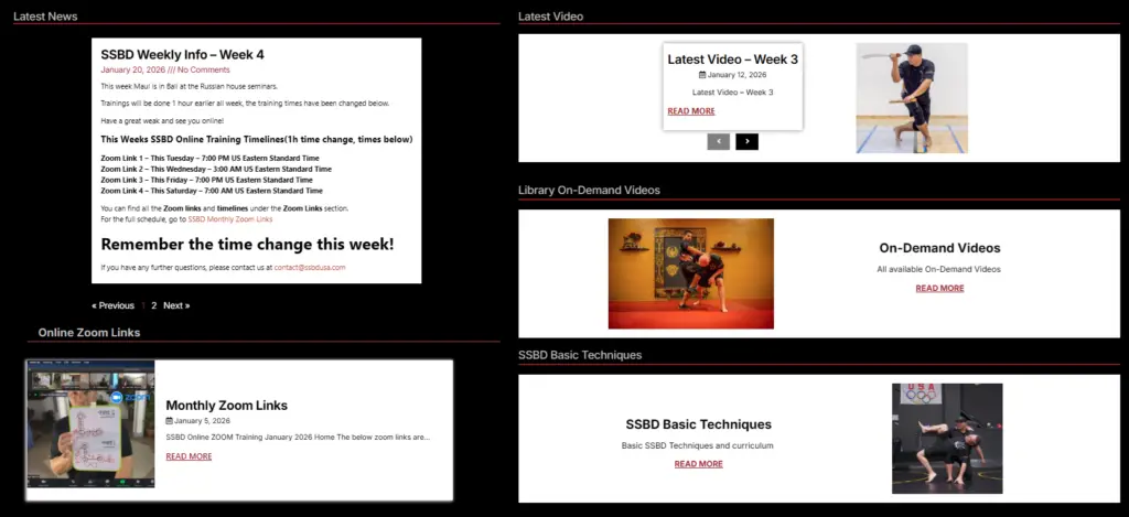 Monthly Training Base