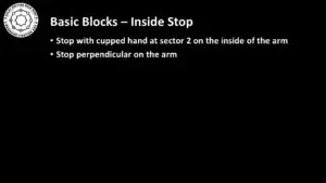 SSBD Lesson 1 Inside Stop